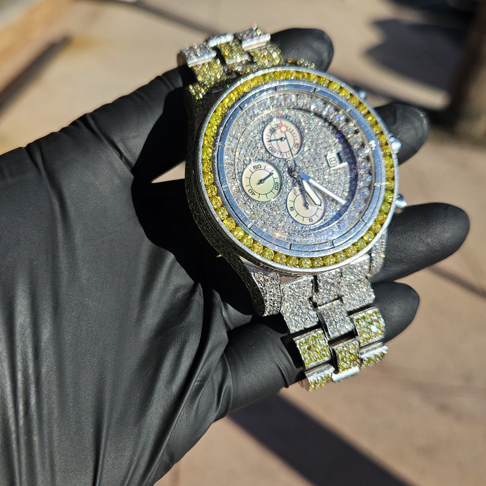 Breitling Avenger A13370 Chronograph Diamond Watch